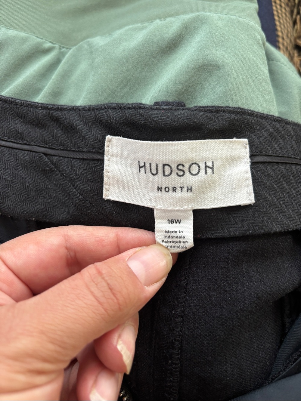 Black womens dress Pants - Hudson North - Picture 2 of 6